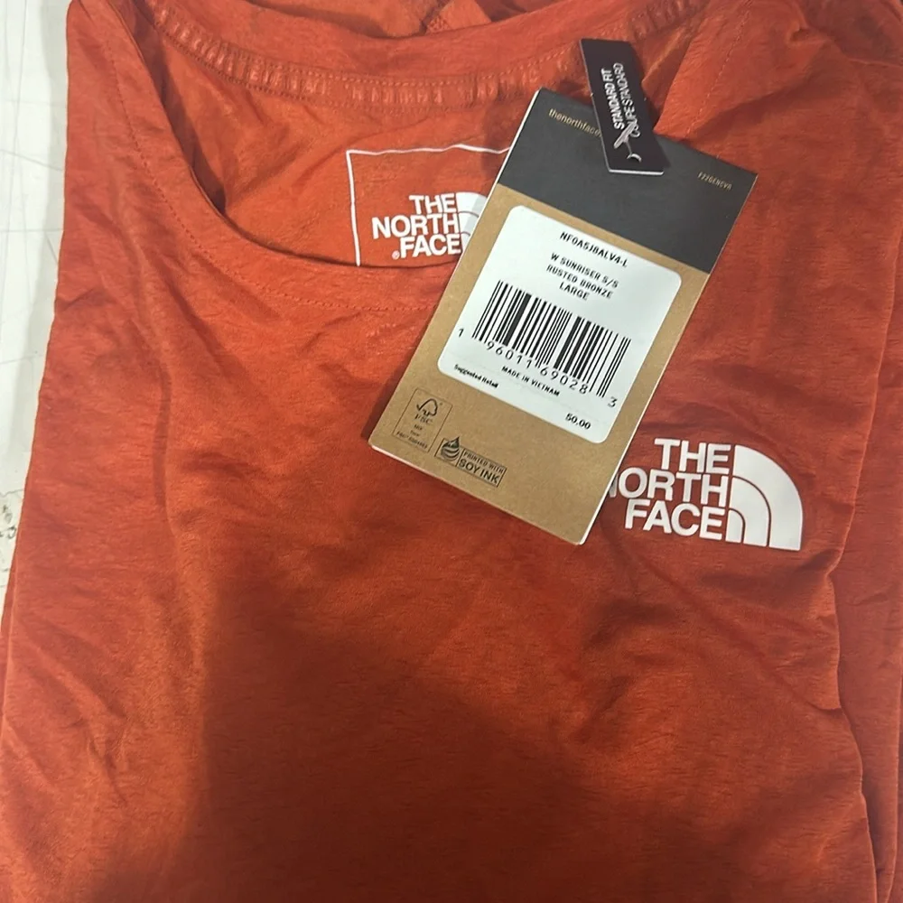 The North Face Womens Sunriser Short-Sleeve Shirt Size XL - Picture 4 of 4